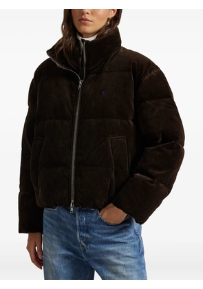 Polo Ralph Lauren corduroy puffer jacket - Black