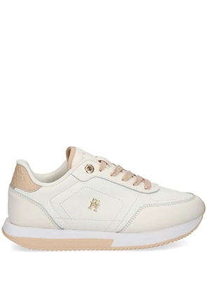 Tommy Hilfiger leather sneakers - White