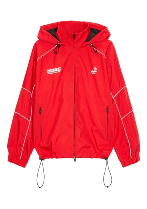 MSGM hooded jacket - Red