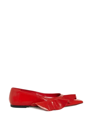 Essentiel Antwerp ruffled pumps - Red