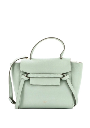 Celine Pre-Owned Belt Bag Textured Leather Nano shoulder bag - Green