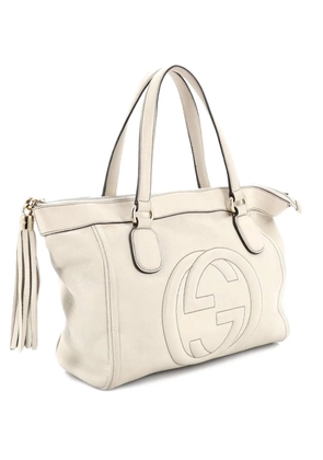 Gucci Pre-Owned Soho Zip Leather Small tote bag - Neutrals