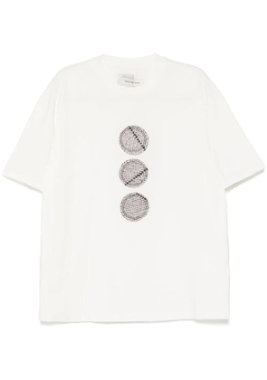 Feng Chen Wang printed T-shirt - White