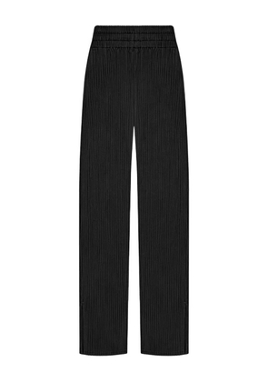Manière De Voir pleated elasticated trousers - Black