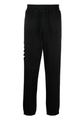 Craig Green lace-up organic cotton track pants - Black