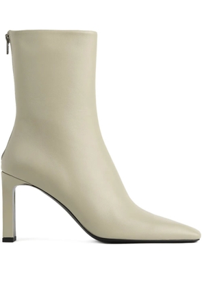 TOTEME leather ankle boots - Neutrals