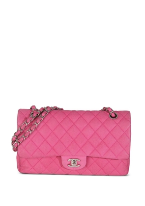 CHANEL Pre-Owned 2013-2015 medium Double Flap shoulder bag - Pink