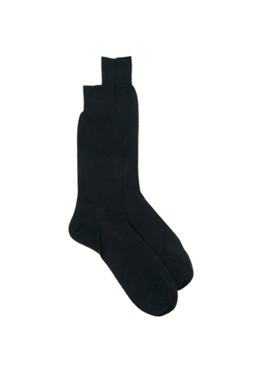 Zegna logo-print socks - Black