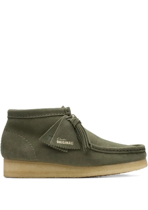 Clarks Originals Wallabee 'Khaki Green' boots