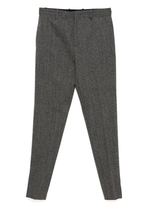 Jil Sander textured wool tailored trousers - Grey