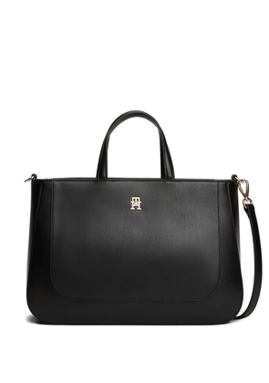 Tommy Hilfiger logo-detail tote bag - Black