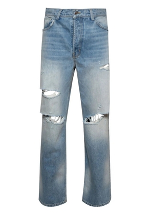 Nahmias ripped stonewashed jeans - Blue