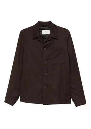 Manuel Ritz button pocket jacket - Brown