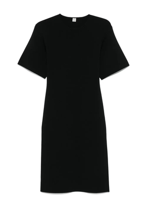TOTEME fine-knit midi dress - Black