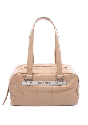 CHANEL Pre-Owned 2004-2005 Chocolate Bar Boston shoulder bag - Neutrals
