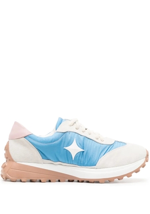 Madison.Maison Star suede-trimmed sneakers - Blue
