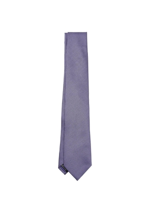 TOM FORD micro-pattern tie - Purple