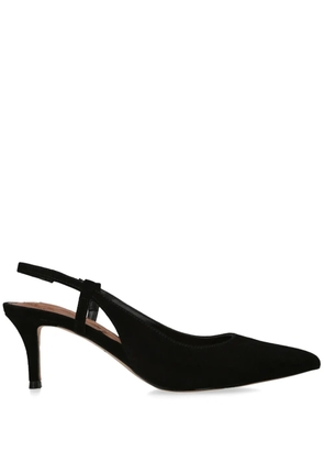 Kurt Geiger London Belgravia suede slingback pumps - Black
