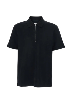Jil Sander zip polo shirt - Black