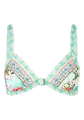 Camilla Just Coasting bikini top - Green