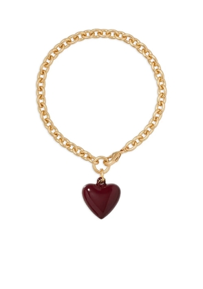 Roxanne Assoulin The Mini Puffy heart-charm bracelet - Gold