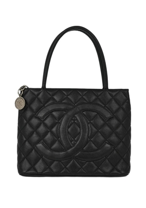 CHANEL Pre-Owned 2000 Medallion tote bag - Black