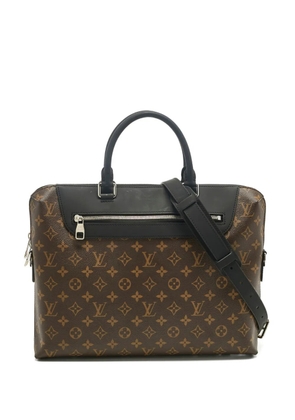 Louis Vuitton Pre-Owned monogram macassar leather bag - Brown