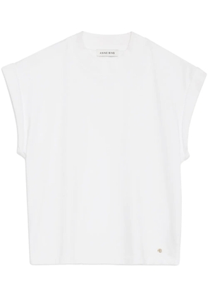 ANINE BING Caspen cotton T-shirt - White