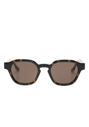 Gucci Pre-Owned logo-detail sunglasses - Brown