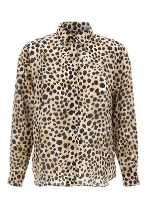 Marella Faretra animal-print shirt - Neutrals