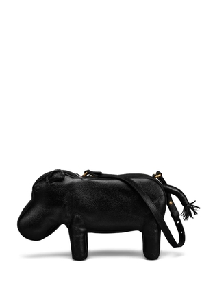 Thom Browne Hippo-motif shoulder bag - Black