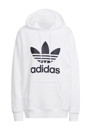 adidas Adicolor trefoil hoodie - White