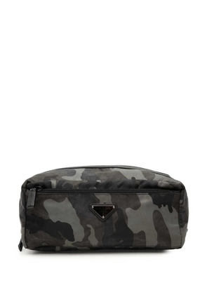 Prada Pre-Owned 2013-2025 Tessuto Camouflage pouch - Grey