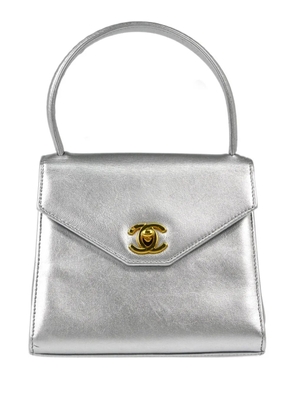 CHANEL Pre-Owned 1997 top-handle handbag - Silver