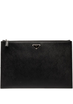 Prada Pre-Owned 2013-2025 Saffiano clutch bag - Black