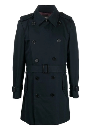 Viktor & Rolf double-breasted belted trench coat - Blue