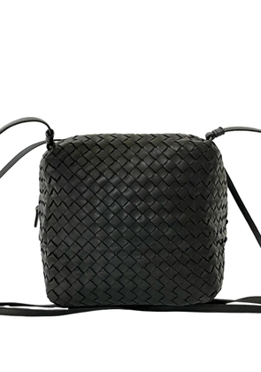 Bottega Veneta Pre-Owned 2012-2025 Nappa Intrecciato Cube crossbody bag - Black