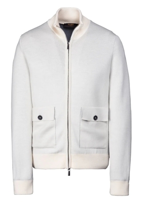 Moorer Brock cardigan - White