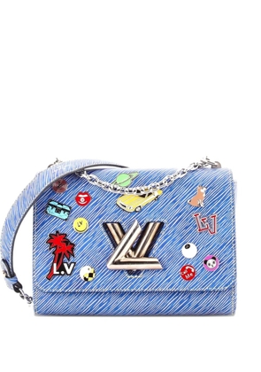 Louis Vuitton Pre-Owned Twist Handbag Limited Edition Pin Embellished Epi Leather MM shoulder bag - Blue