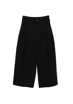 SONGZIO level-volume wide-leg trousers - Black