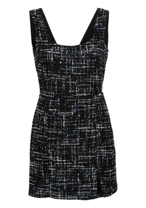 LIU JO bouclé mini dress - Black