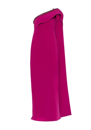 Roland Mouret crystal-embellished dress - Pink