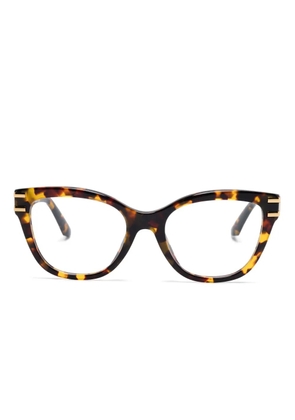 Dolce & Gabbana Eyewear tortoiseshell-effect glasses - Brown