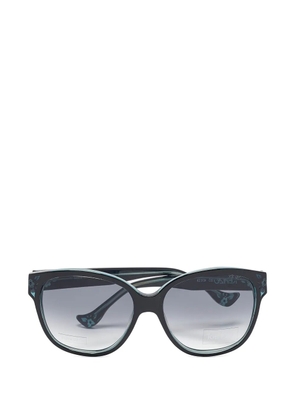 Kenzo Pre-Owned floral-detail sunglasses - Blue