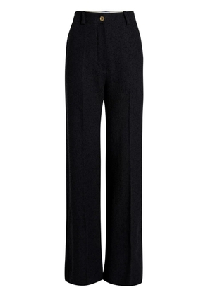 Patou Iconic tweed long trousers - Black