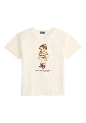 Polo Ralph Lauren bear-print T-shirt - White