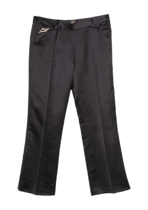 Just Cavalli Vintage pressed-crease trousers - Black