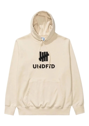 Undefeated Icon logo-print hoodie - Neutrals