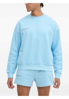 Pangaia long-sleeve crew neck T-shirt - Blue