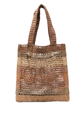 Chloé raffia tote bag - Neutrals